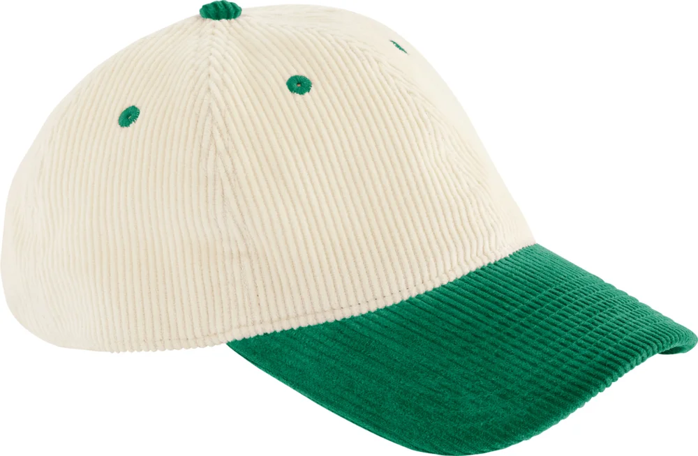 6 Panel Kappe "Contrast Corduroy"