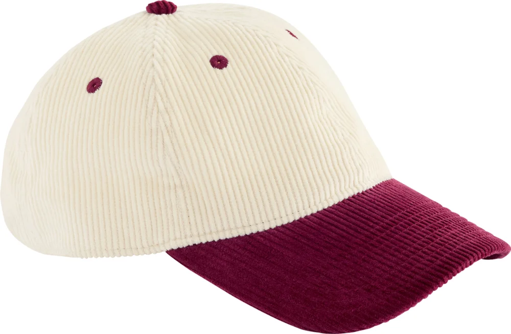 6 Panel Kappe "Contrast Corduroy"