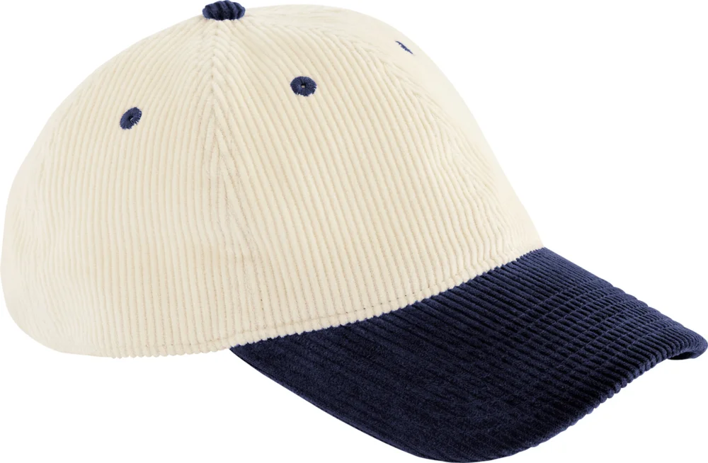6 Panel Kappe "Contrast Corduroy"