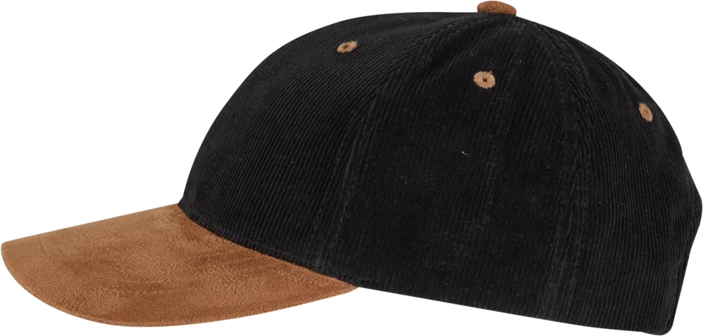 6 Panel Kappe "Corduroy Suede"