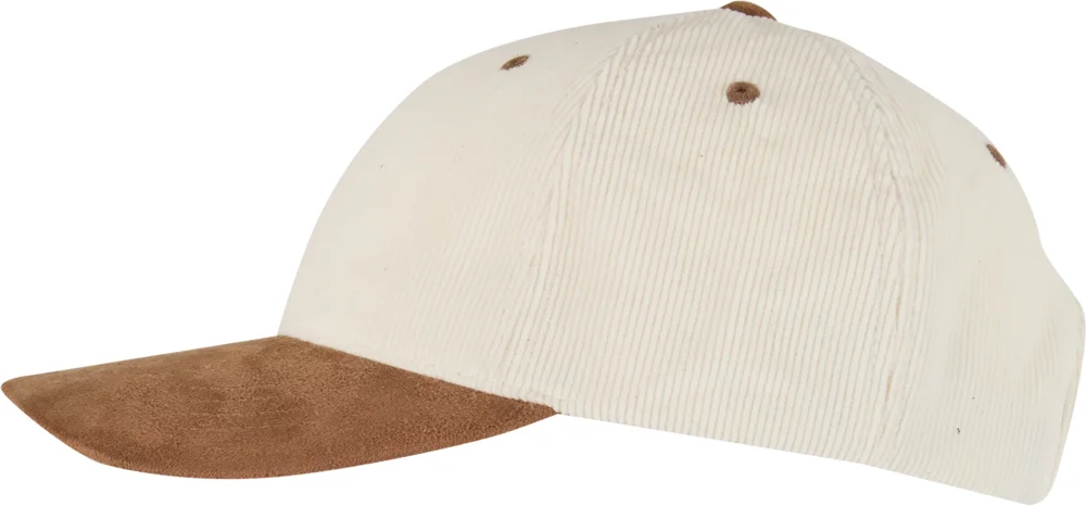 6 Panel Kappe "Corduroy Suede"