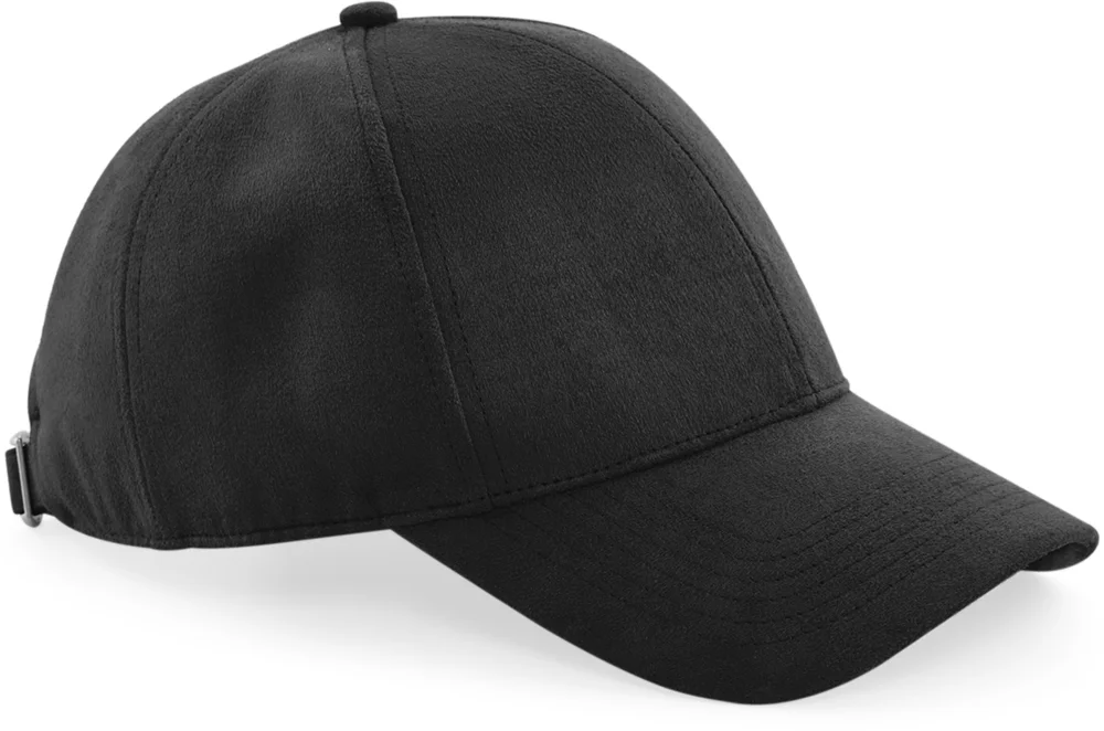 6 Panel Kappe "Faux Suede"