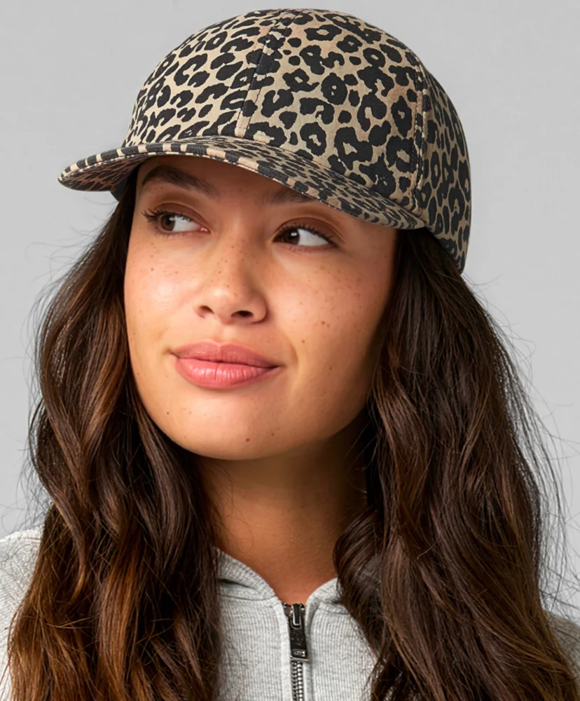 6 Panel Kappe "Leopard Print"