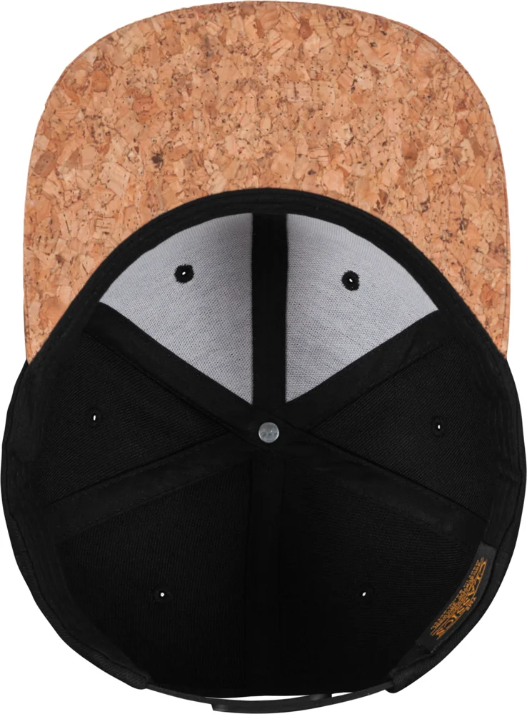 6 Panel Kappe mit Korkschild