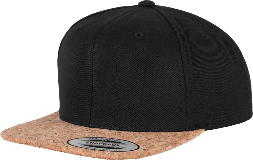 6 Panel Kappe mit Korkschild