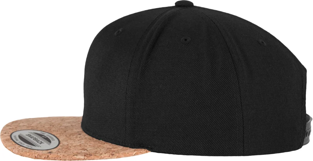 6 Panel Kappe mit Korkschild