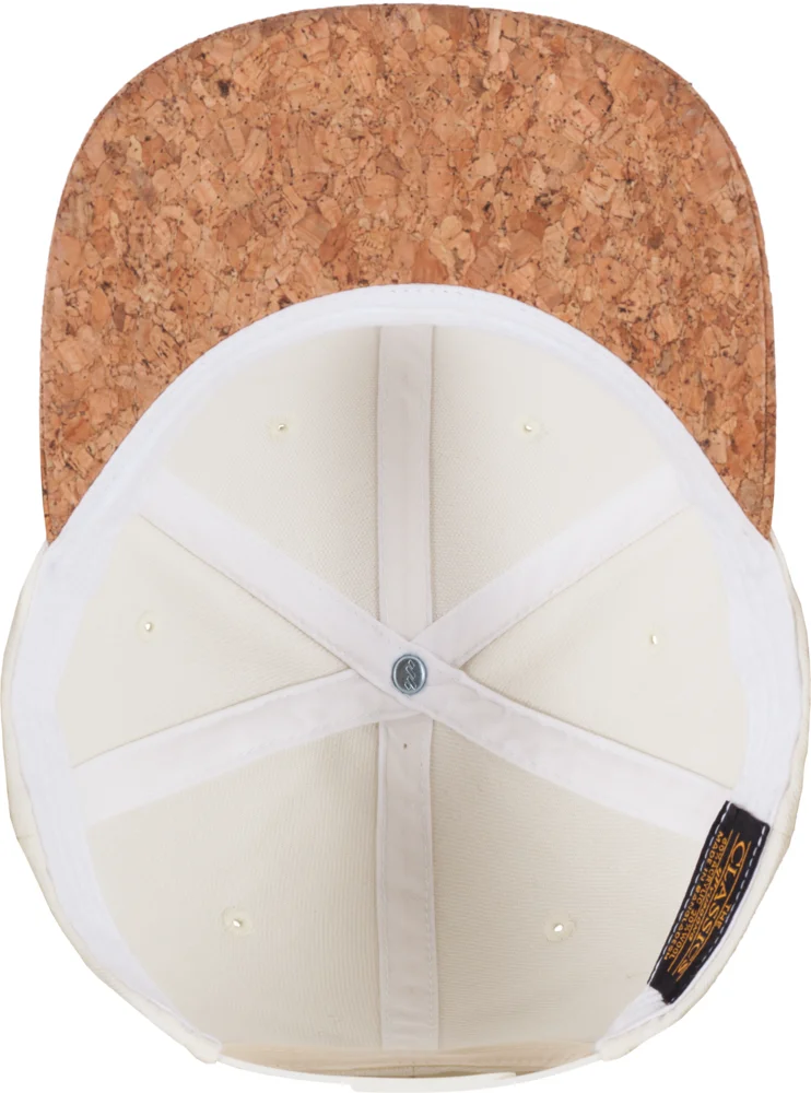 6 Panel Kappe mit Korkschild