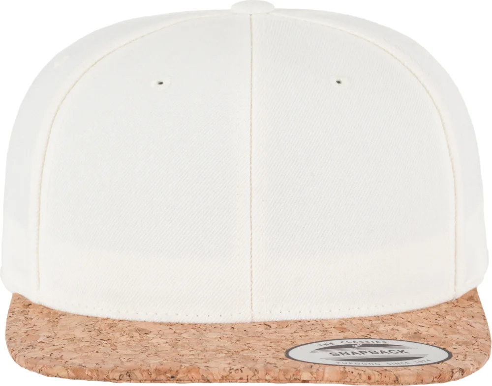 6 Panel Kappe mit Korkschild