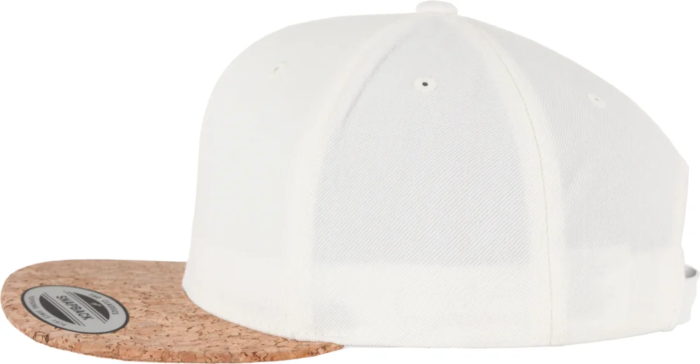 6 Panel Kappe mit Korkschild