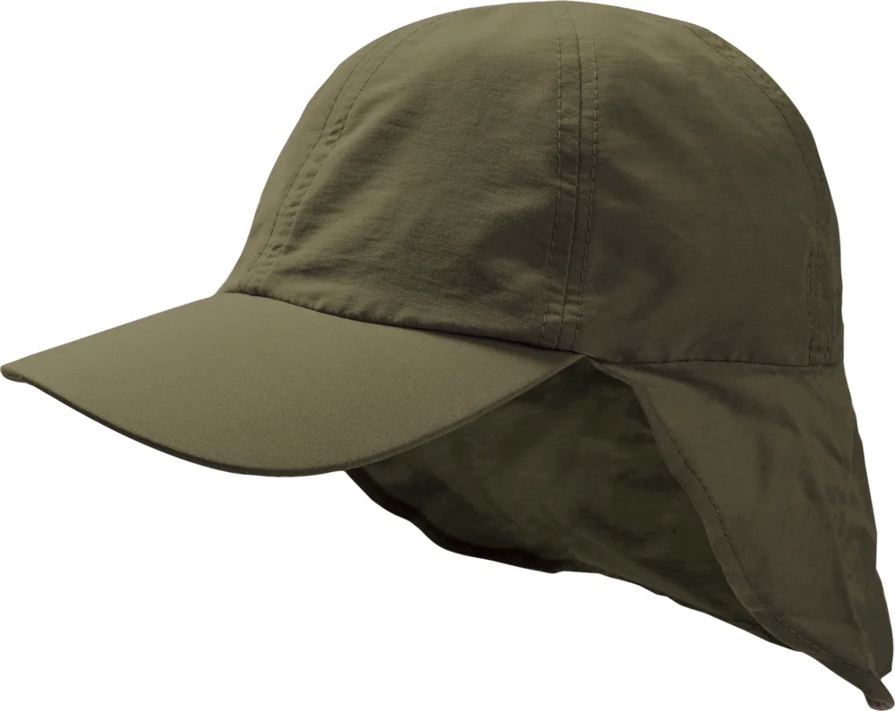6 Panel Kappe mit Nackenschutz