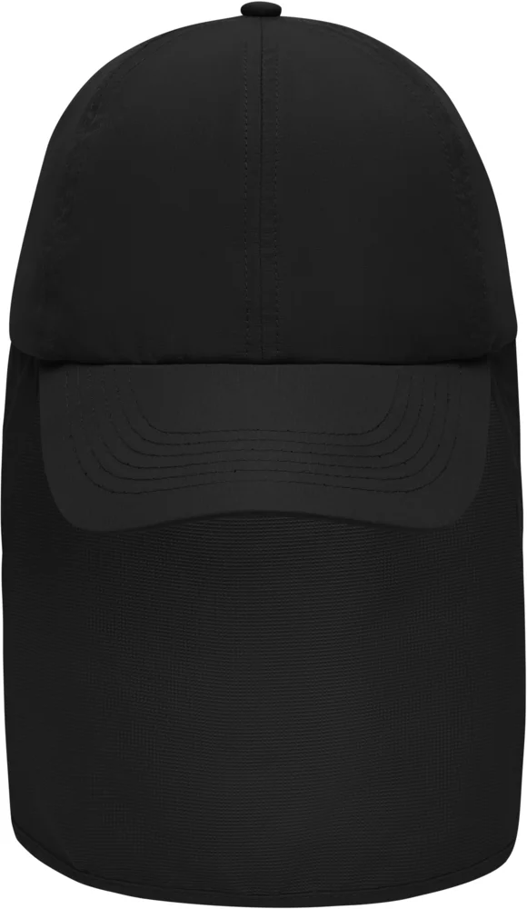 6 Panel Cap with Neck Protection