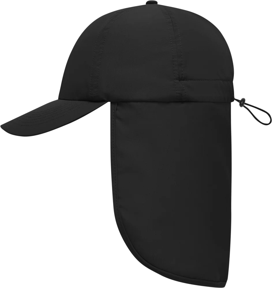 6 Panel Cap with Neck Protection