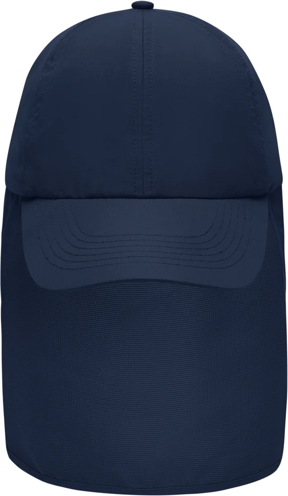6 Panel Cap with Neck Protection