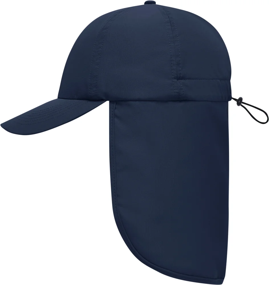 6 Panel Cap with Neck Protection