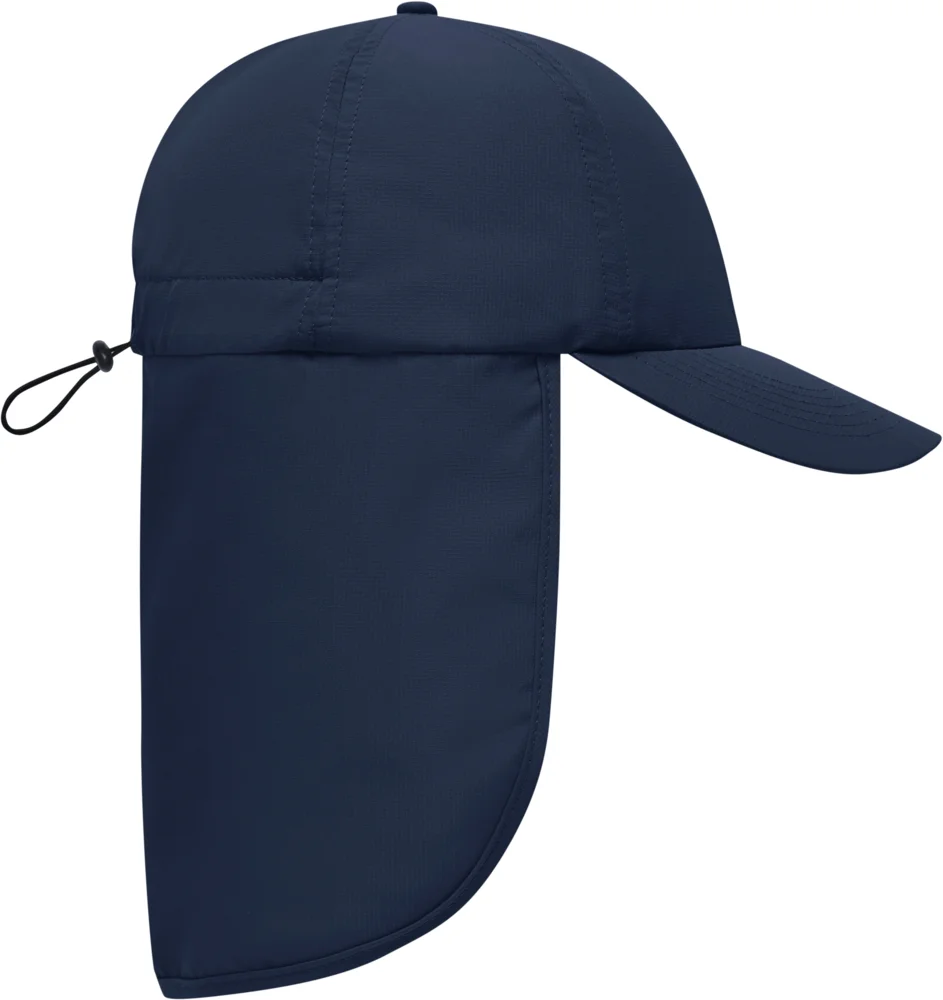 6 Panel Cap with Neck Protection