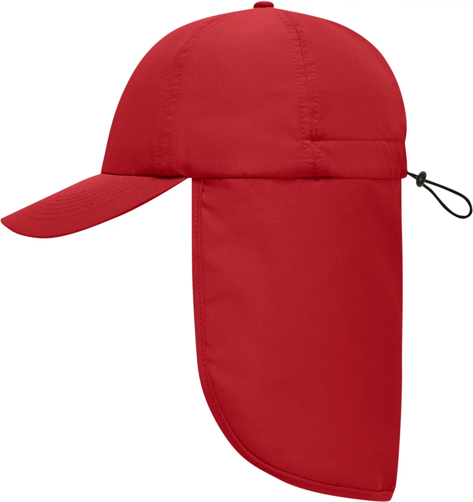 6 Panel Cap with Neck Protection