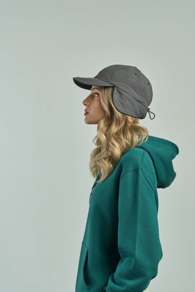 6 Panel Cap with Earflaps