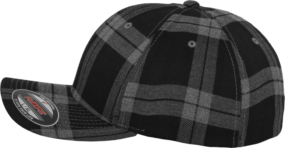 6 Panel Cap "Tartan Plaid"