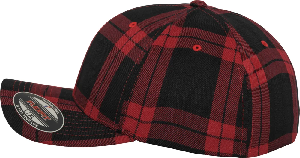 6 Panel Cap "Tartan Plaid"