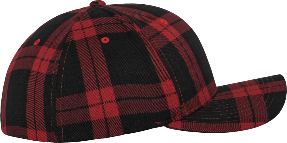 6 Panel Cap "Tartan Plaid"
