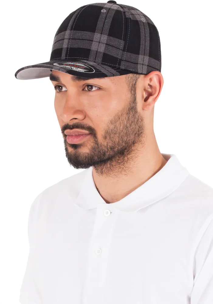 6 Panel Cap "Tartan Plaid"