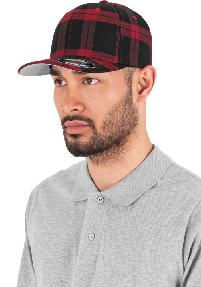 6 Panel Cap "Tartan Plaid"