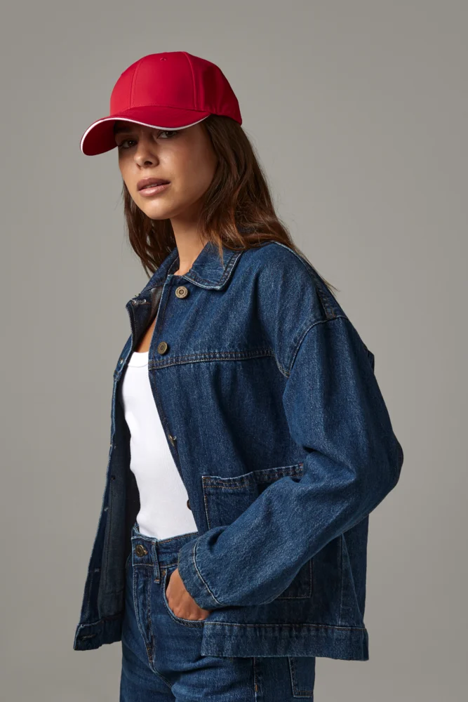 6 Panel Kappe "Team Sports-Tech"