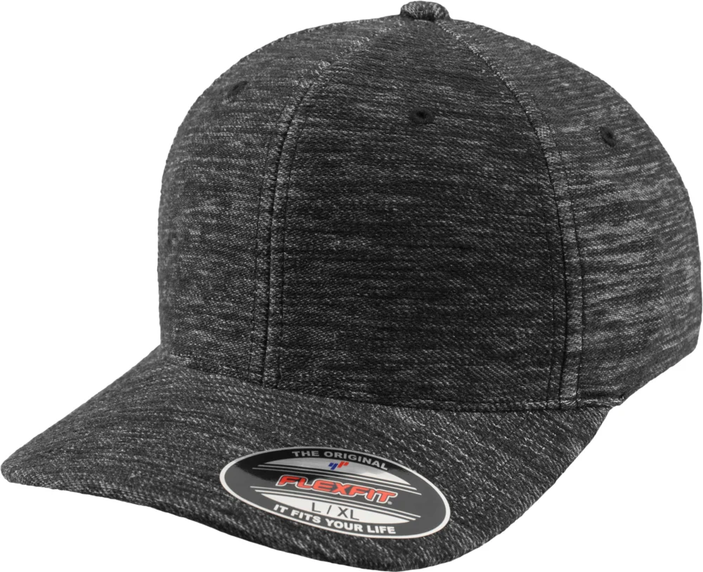 6 Panel Kappe "Twill Knit"
