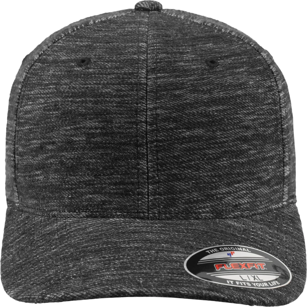 6 Panel Kappe "Twill Knit"