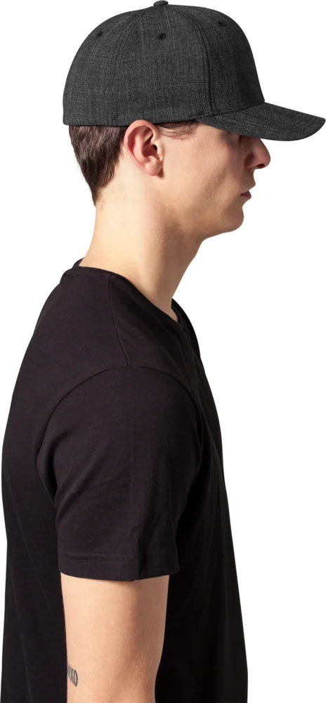 6 Panel Kappe "Twill Knit"
