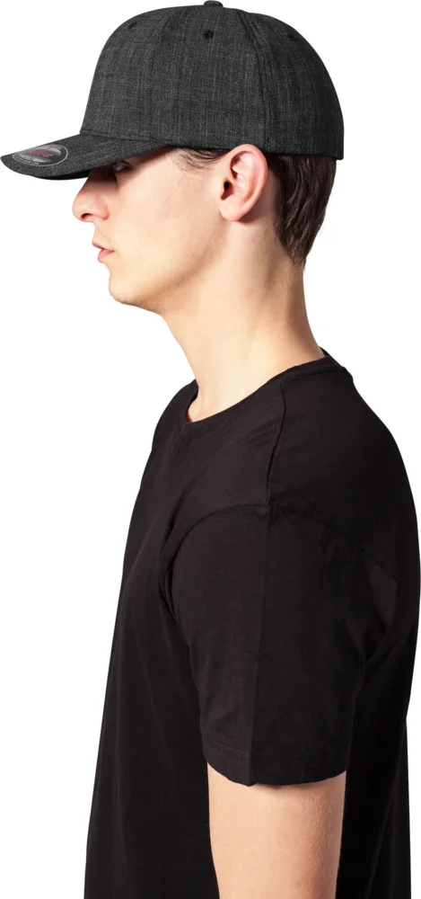 6 Panel Kappe "Twill Knit"