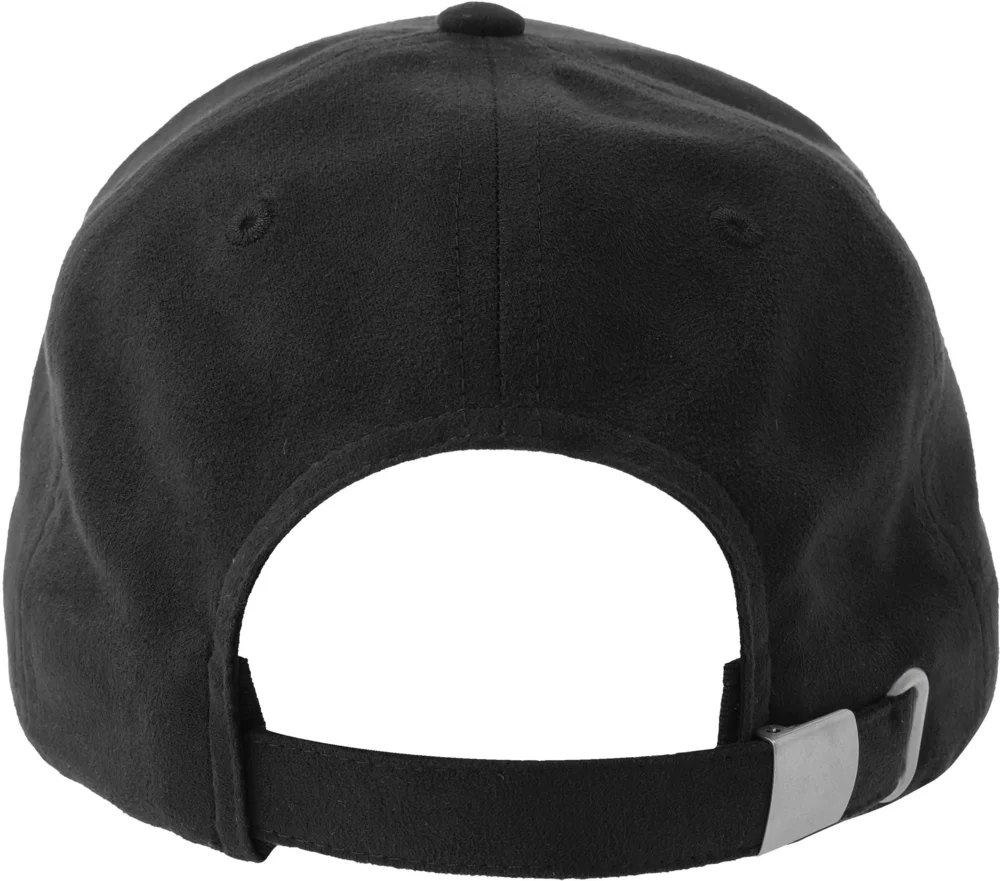 6 Panel cap suede look