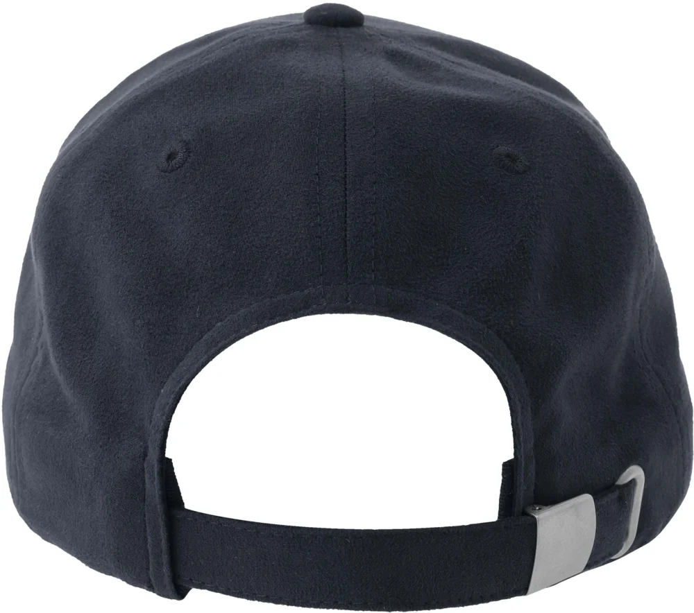 6 Panel cap suede look