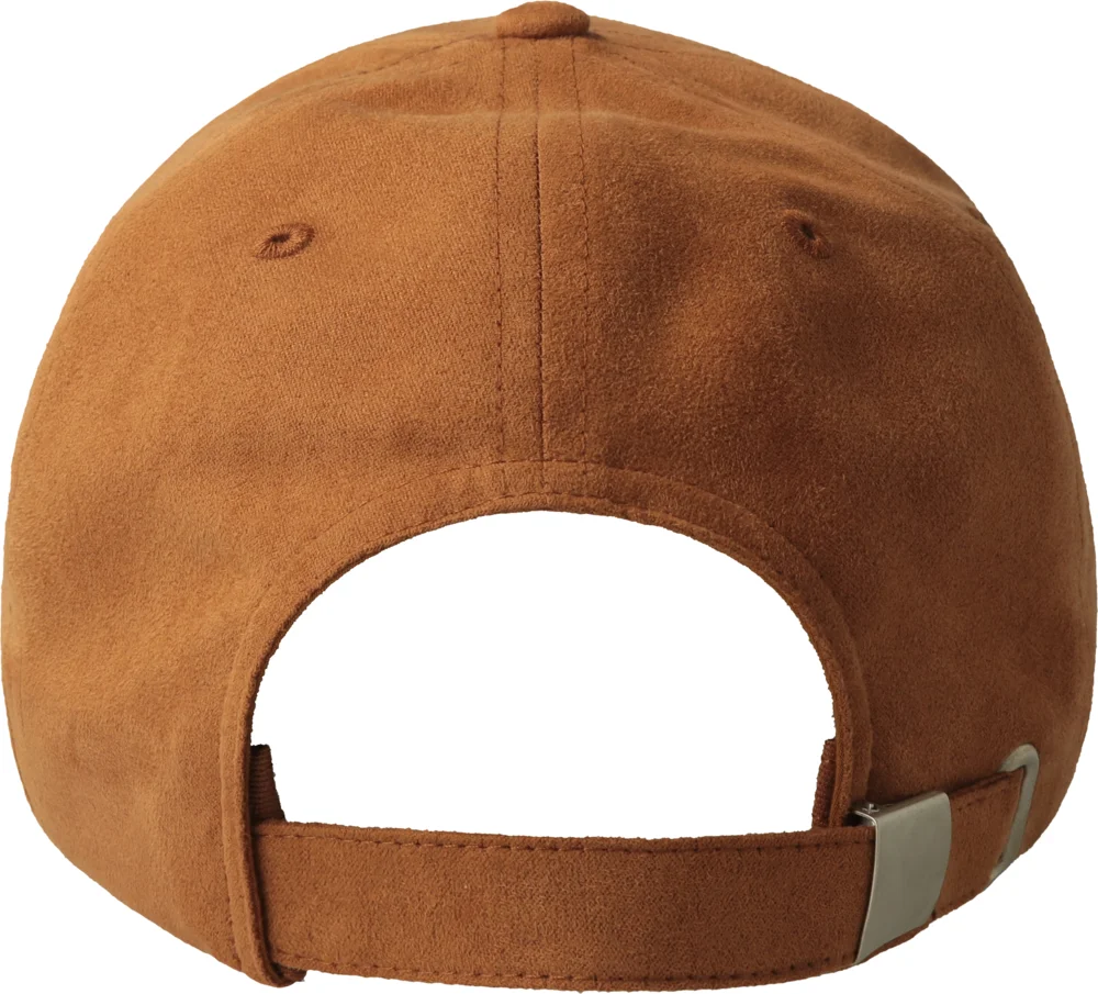 6 Panel cap suede look