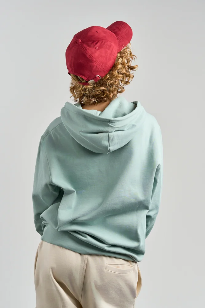 6 Panel cap suede look
