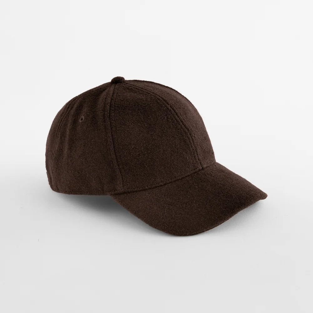 6 Panel Kappe "Wool Blend"