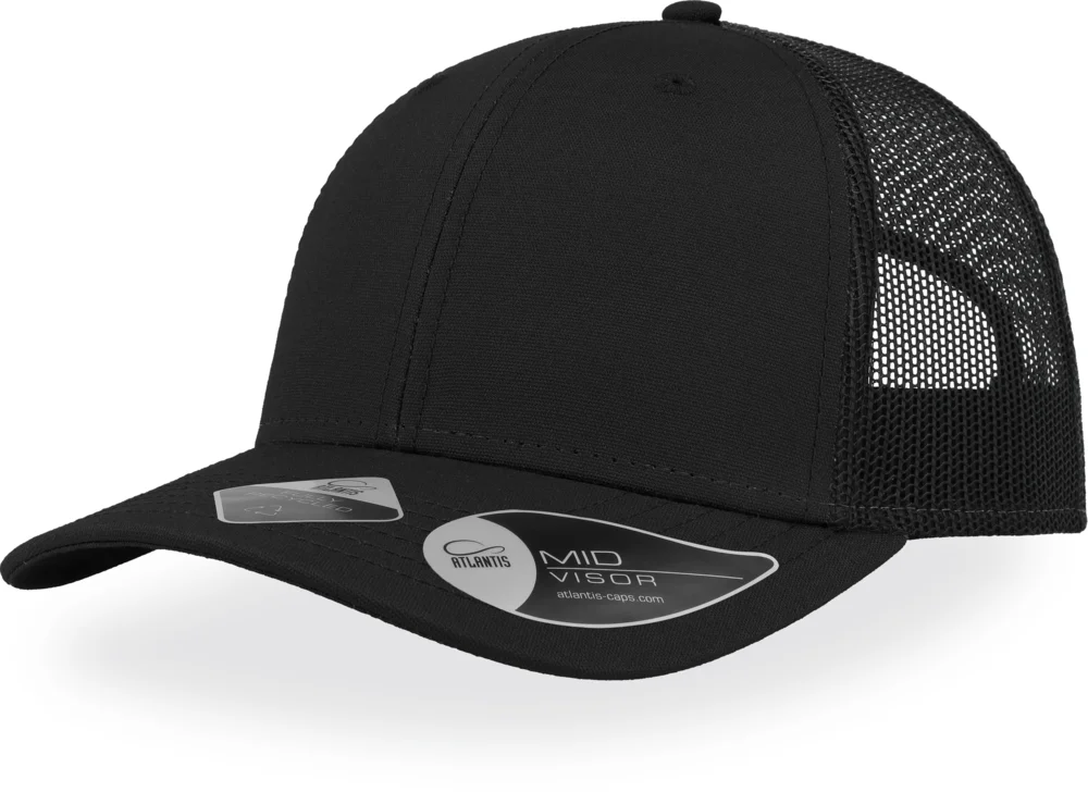 6 Panel Mesh Kappe "Recy Three"