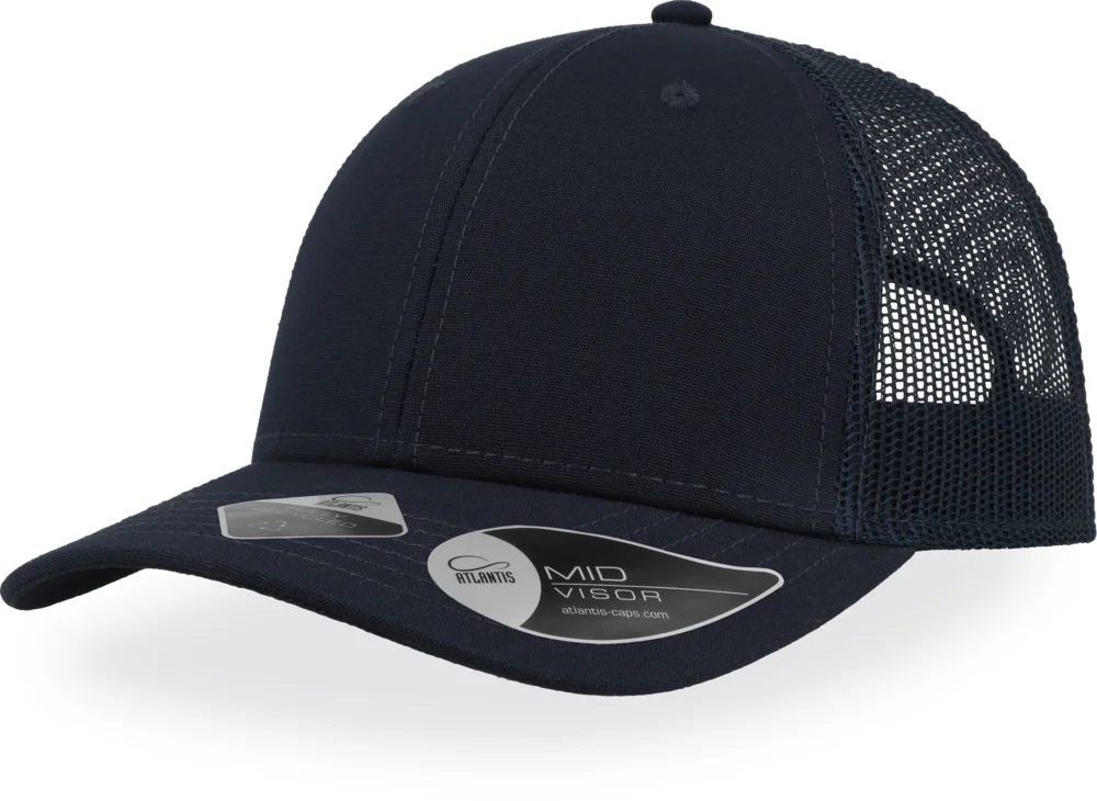 6 Panel Mesh Kappe "Recy Three"
