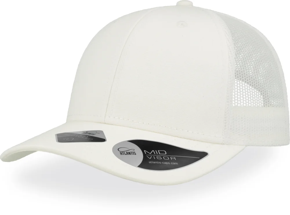 6 Panel Mesh Kappe "Recy Three"