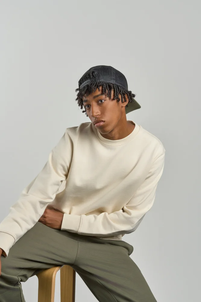 6 Panel Mesh Kappe "Recy Three"
