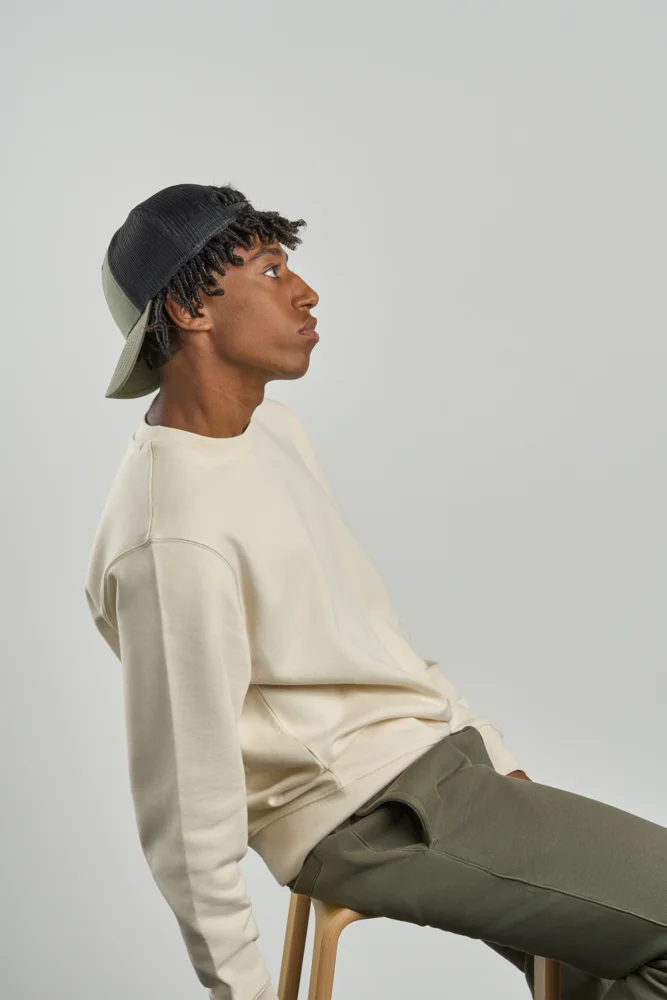 6 Panel Mesh Kappe "Recy Three"