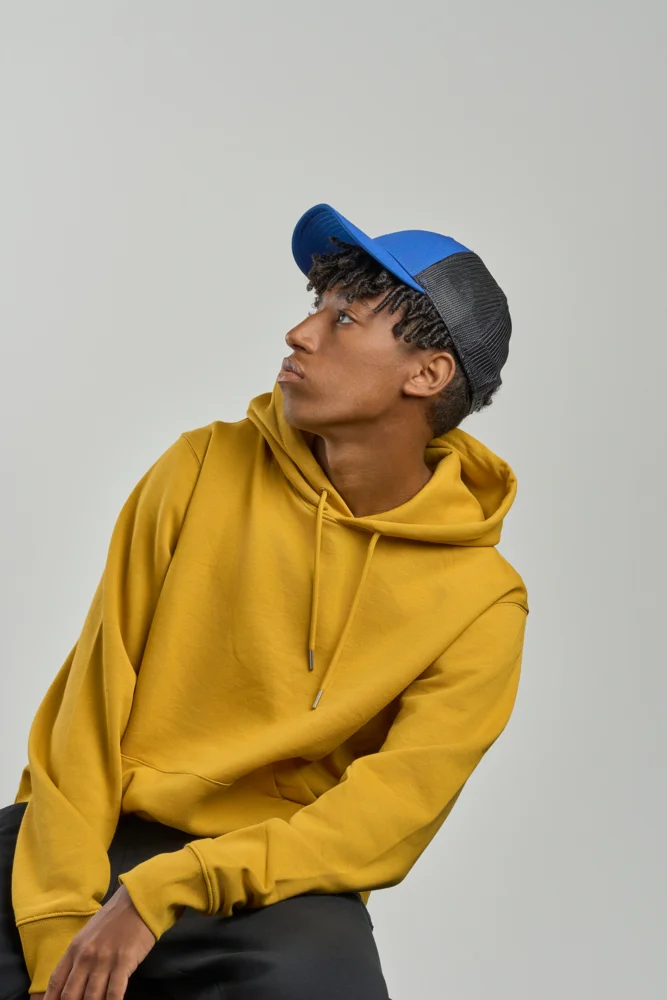 6 Panel Mesh Kappe "Recy Three"