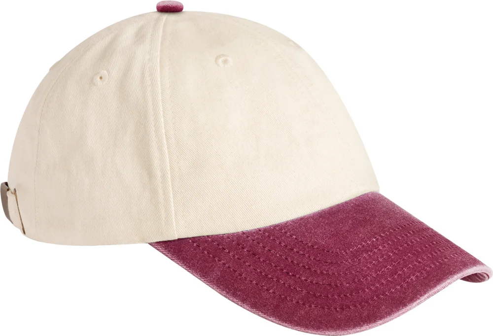 6 Panel Low Profile Contrast Cap