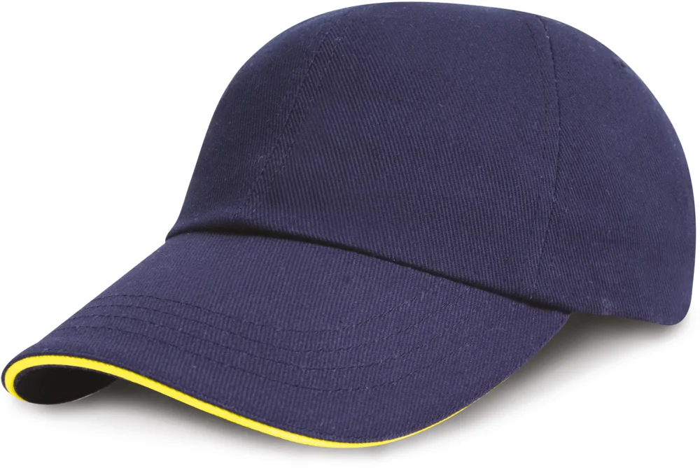 6 Panel Low Profile Sandwich Cap