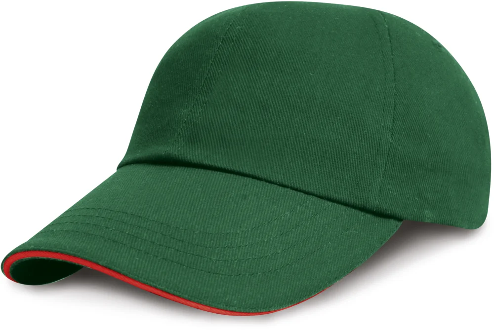 6 Panel Low Profile Sandwich Cap