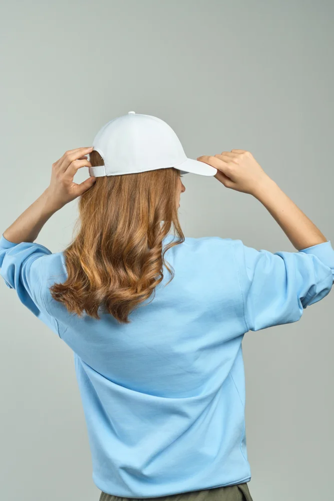 6 Panel Polyester Stretch Kappe