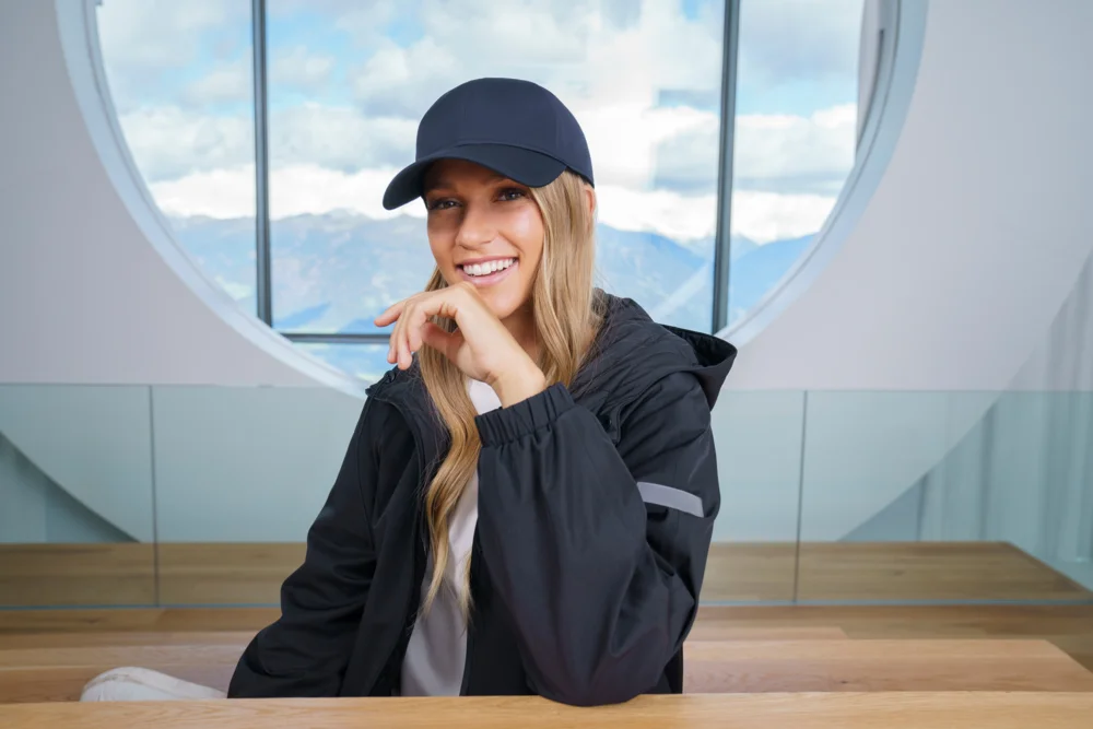 6 Panel Polyester Stretch Kappe