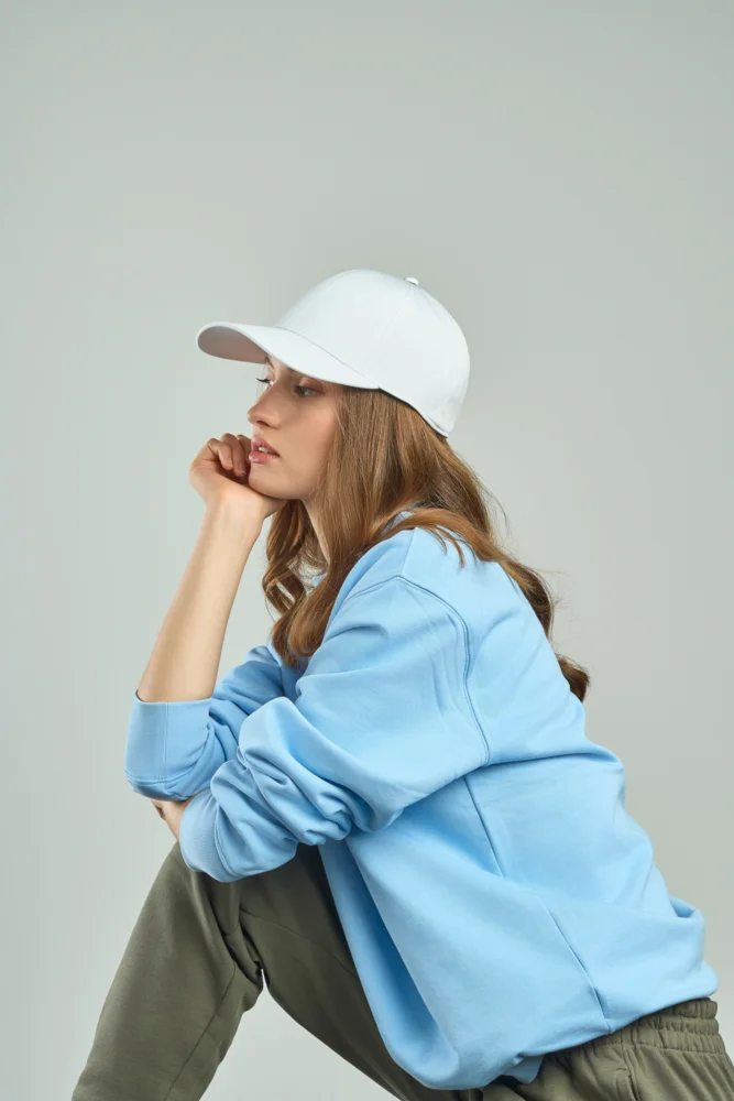 6 Panel Polyester Stretch Kappe