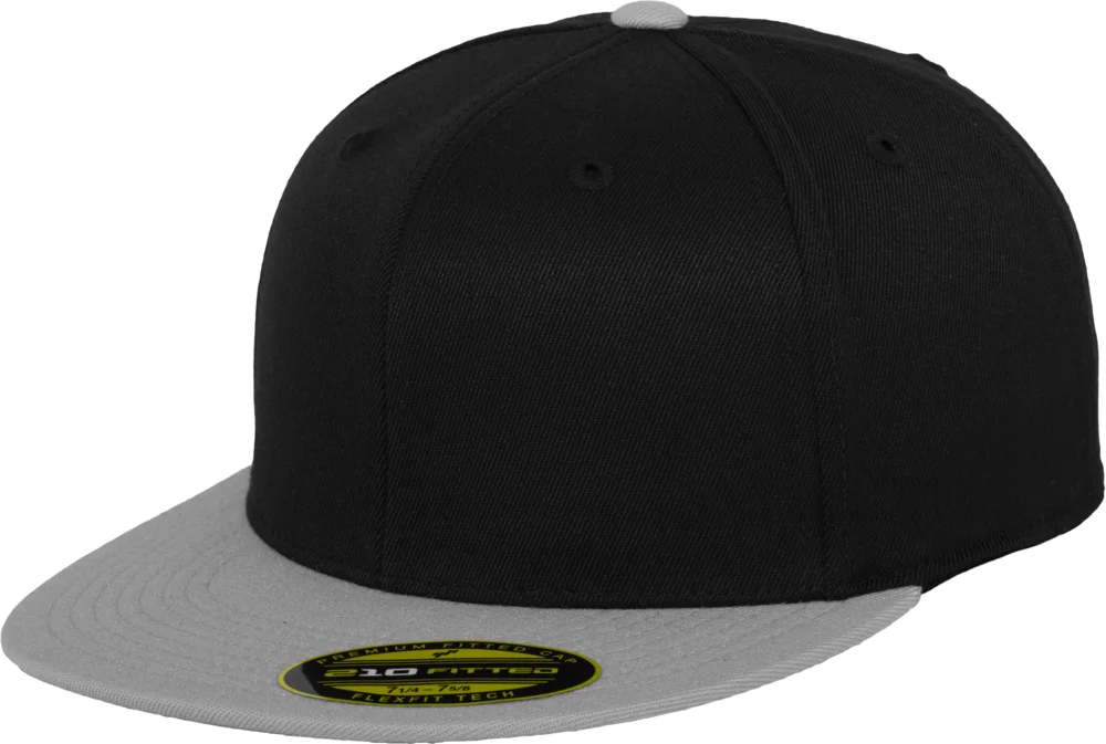 6 Panel Premium 210 Fitted Kappe