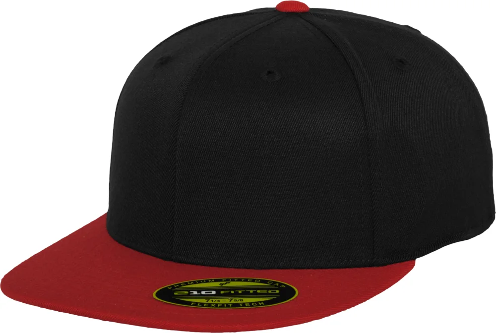 6 Panel Premium 210 Fitted Kappe